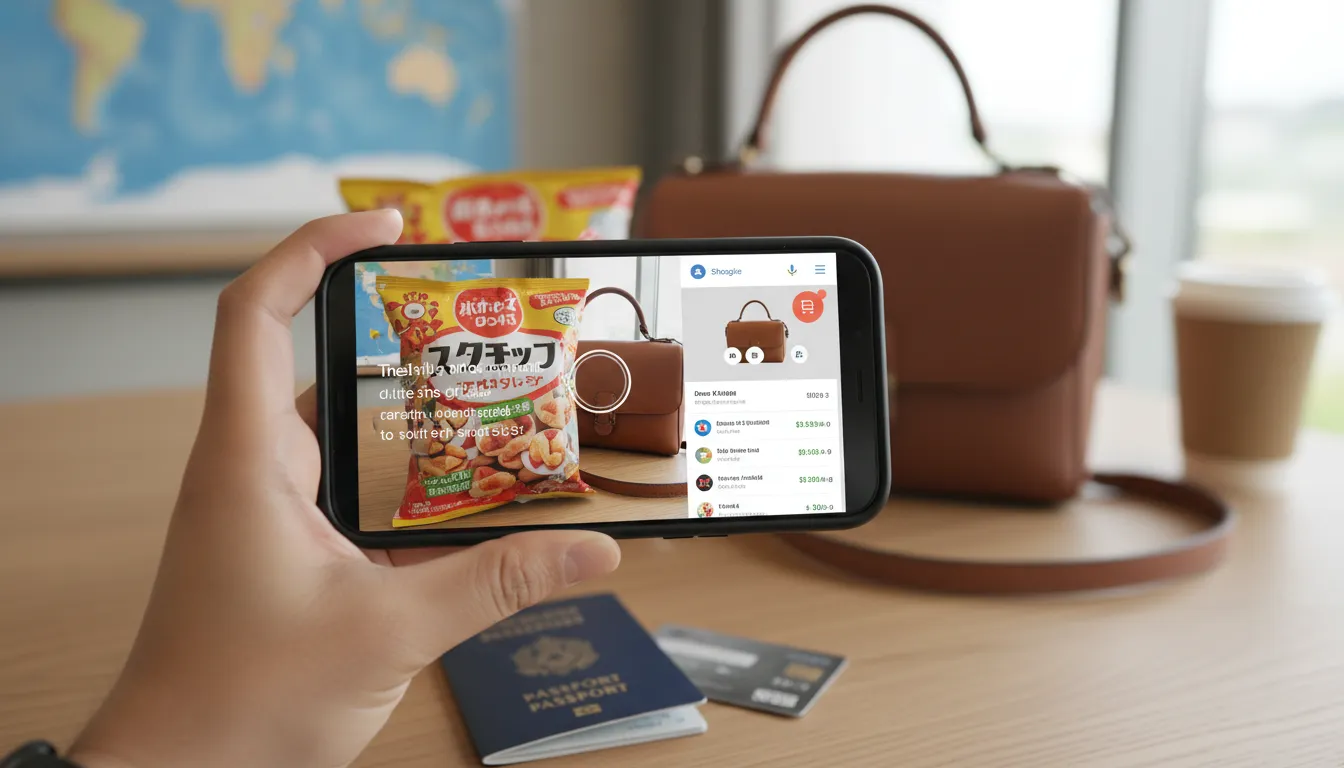 해외 직구 필수 앱, 구글 렌즈 (Google Lens)