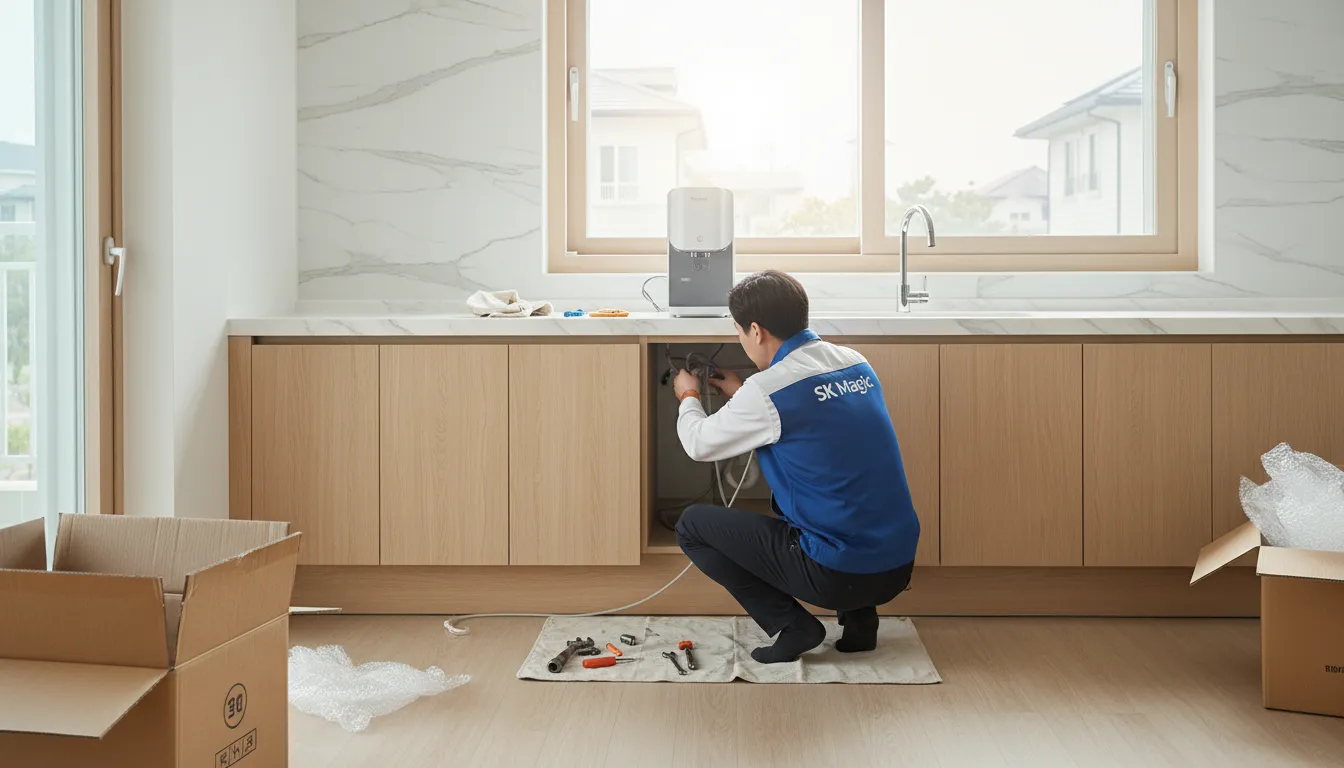 SK매직 고객센터 이전설치, 이렇게 신청하세요