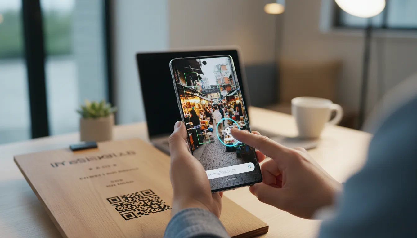 큐알코드 스캔 갤럭시 카메라 설정 서클 투 서치