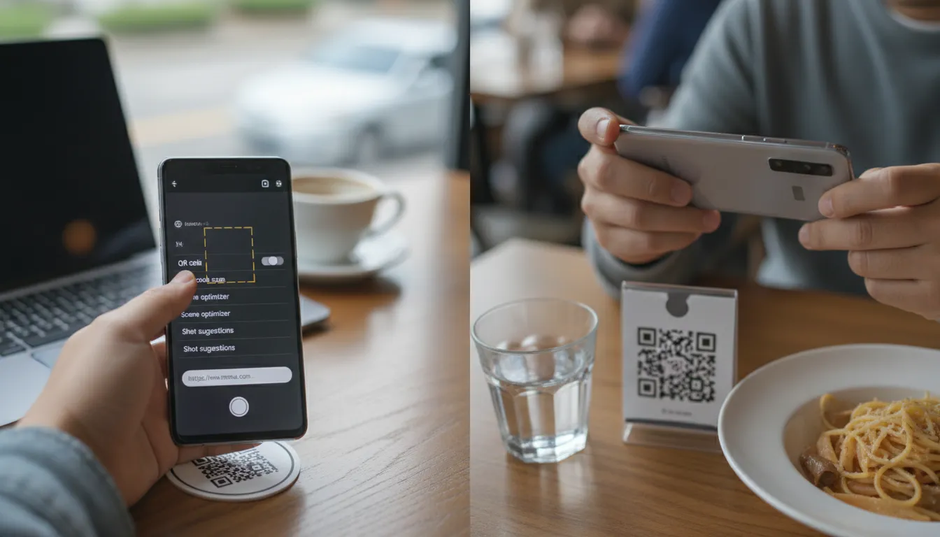 1분이면 끝! 갤럭시 카메라 큐알코드 스캔 설정