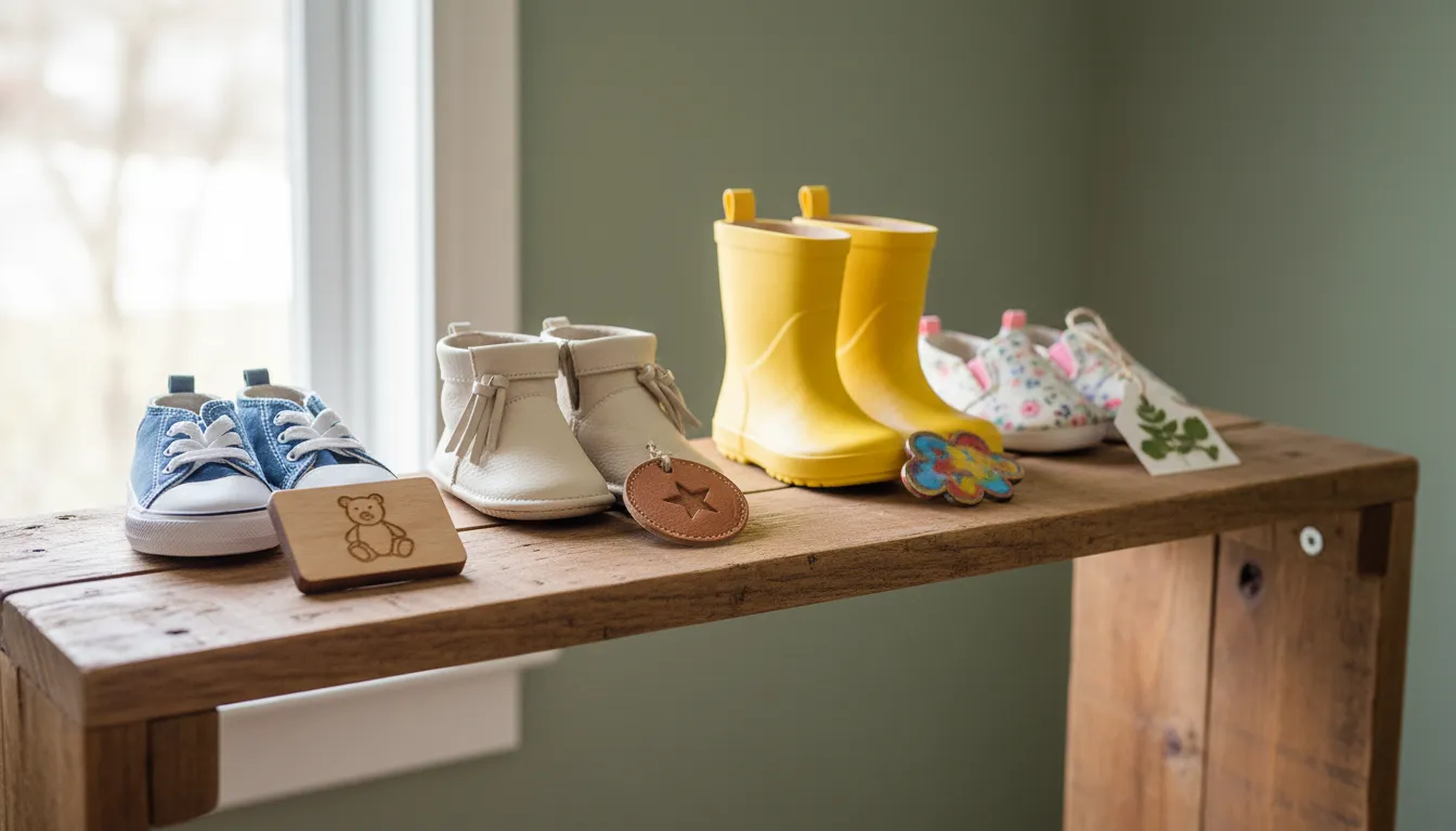 내 아이에게 딱 맞는 신발 이름표, 종류별 장단점 비교