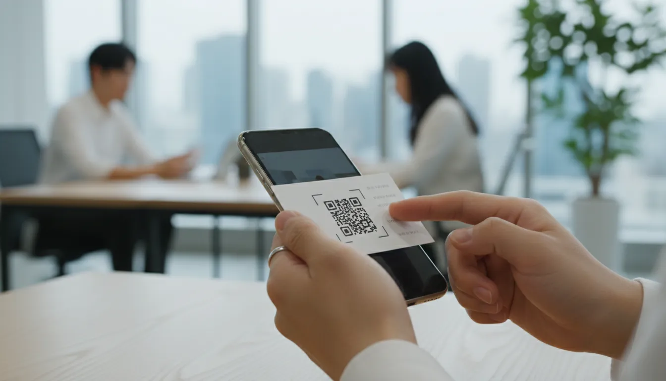 큐알코드 만들기 링크 연결 명함 제작 무료 사이트