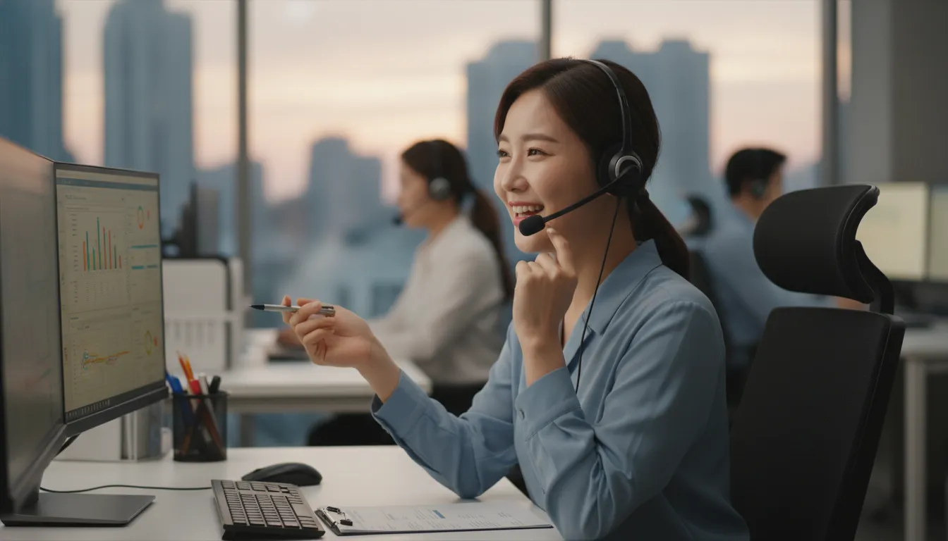 외국인 고객을 위한 상담 서비스 안내