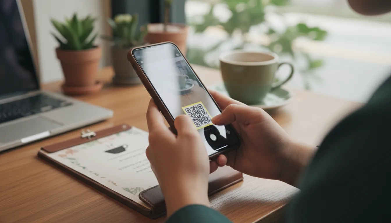 QR코드에 정보 담기: 링크부터 명함까지