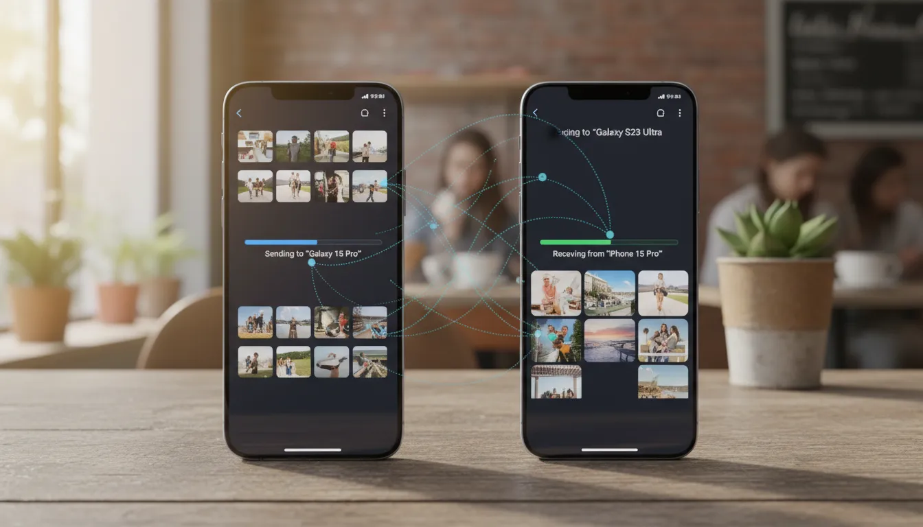 아이폰 갤럭시 사진 정리 백업 어플 파일 전송 3