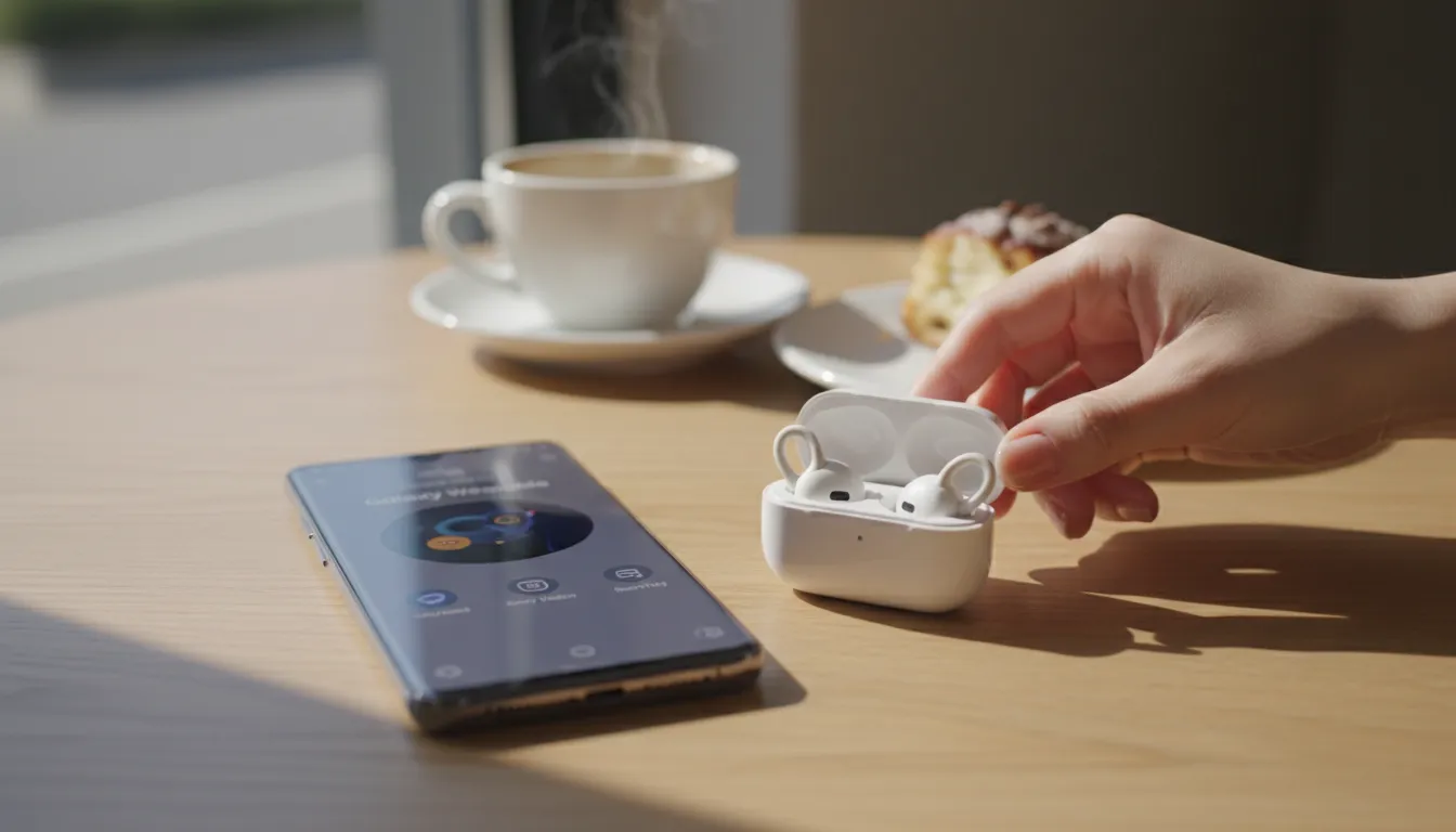 나만의 버즈 만들기: Galaxy Wearable 앱 활용법