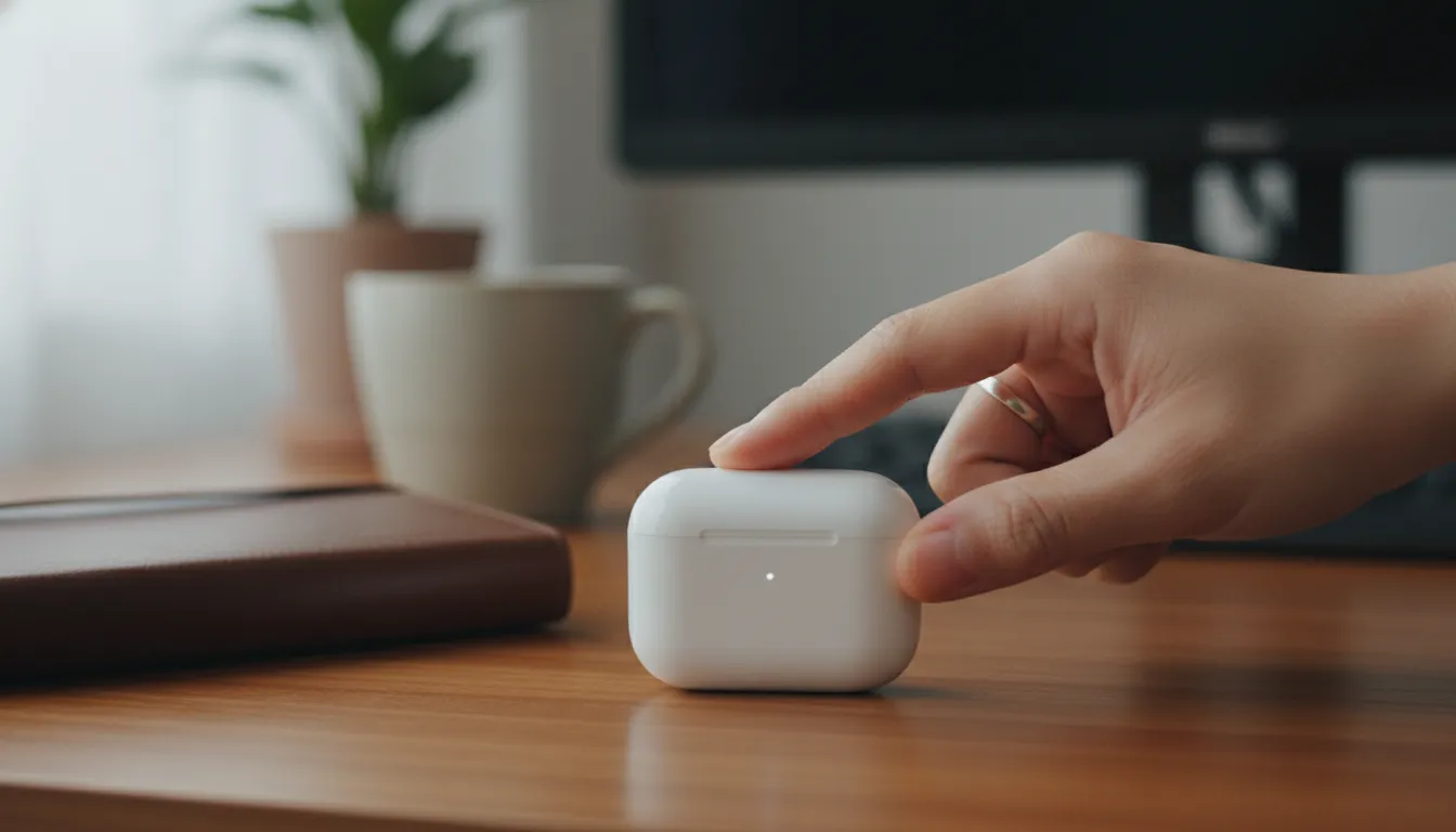 초간단 에어팟 4 페어링 모드 진입 방법