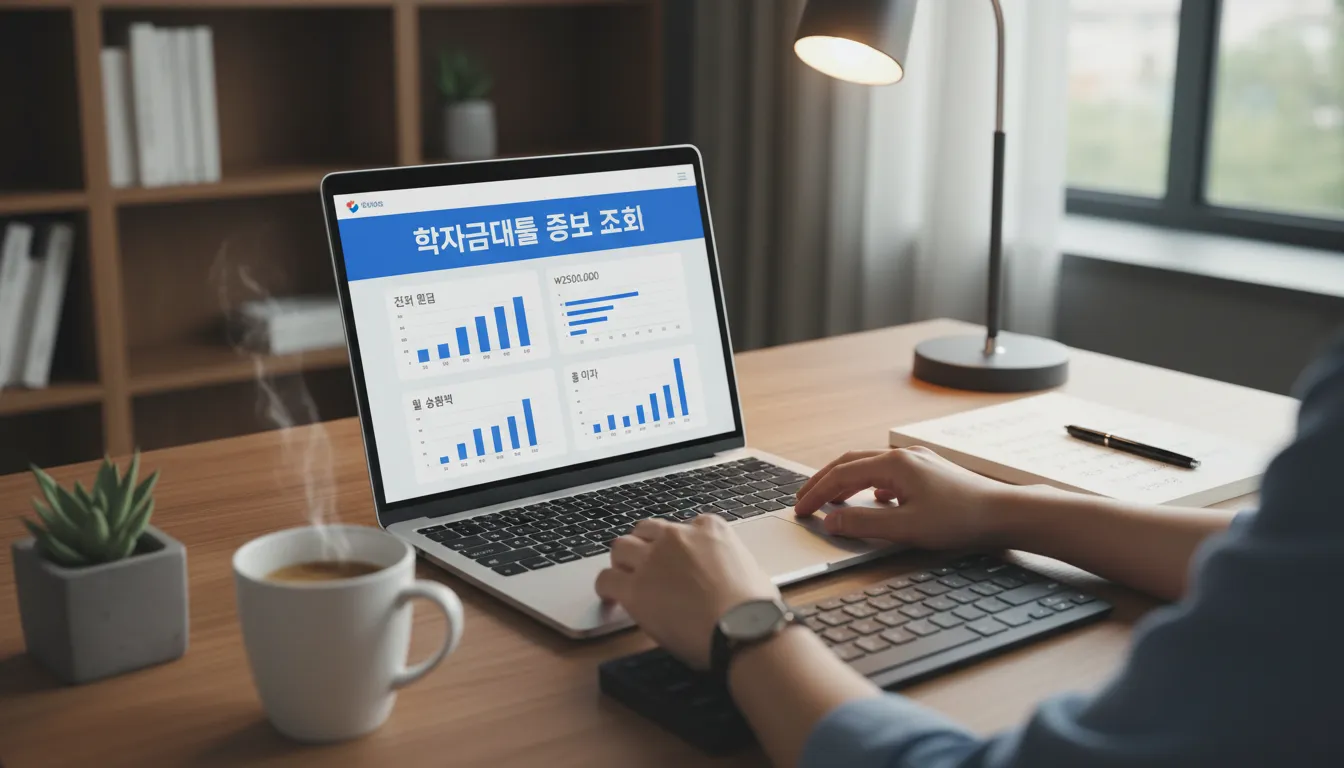 내 학자금대출 금리 확인과 종류별 특징