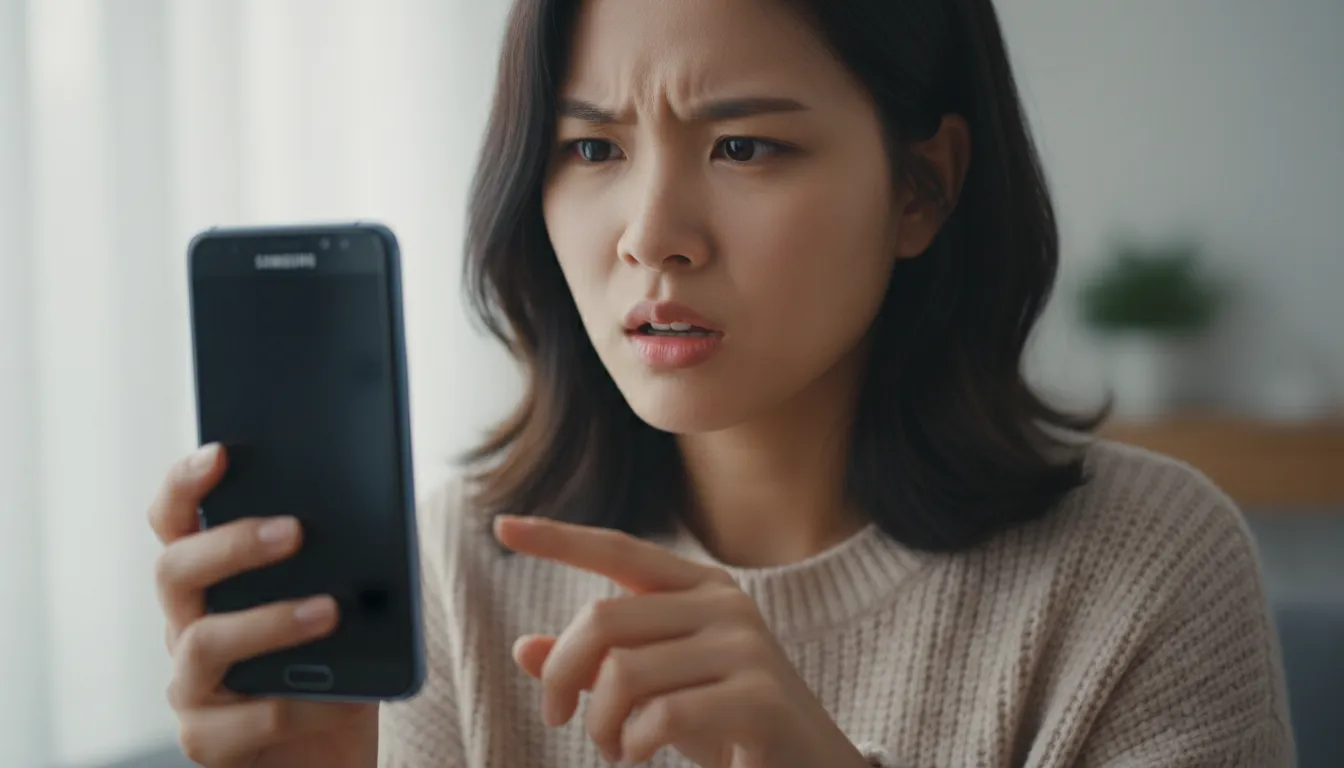 갤럭시 화면 터치 안됨 먹통 현상 강제 재부팅 (응급처치) 1