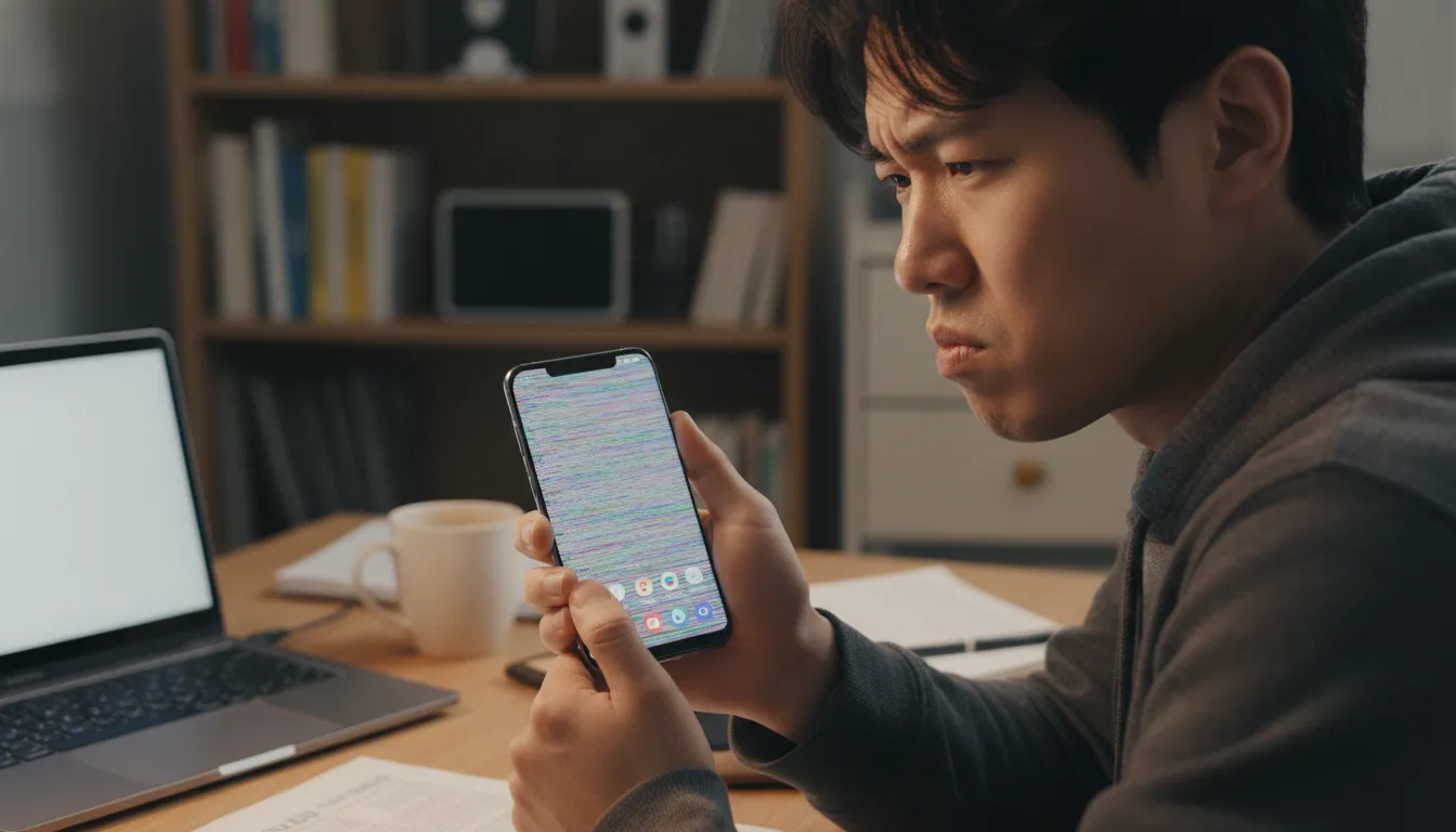 강제 재부팅으로 해결되지 않을 때 추가 해결책