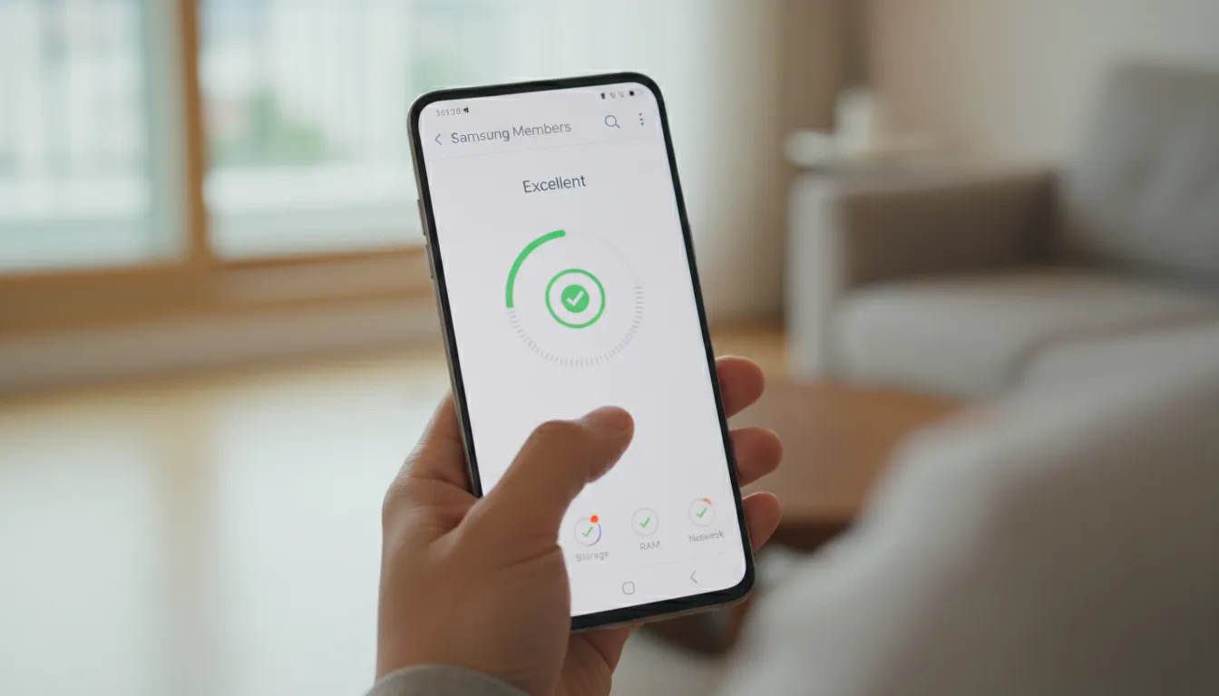 가장 쉬운 방법: 삼성 멤버스 앱으로 자가 진단하기