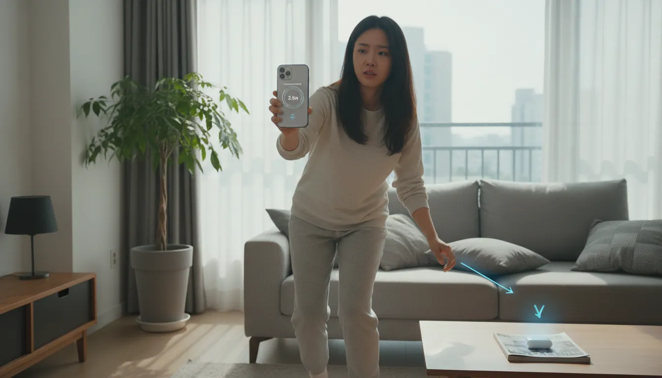 '나의 찾기' 앱을 활용한 기본 위치 추적