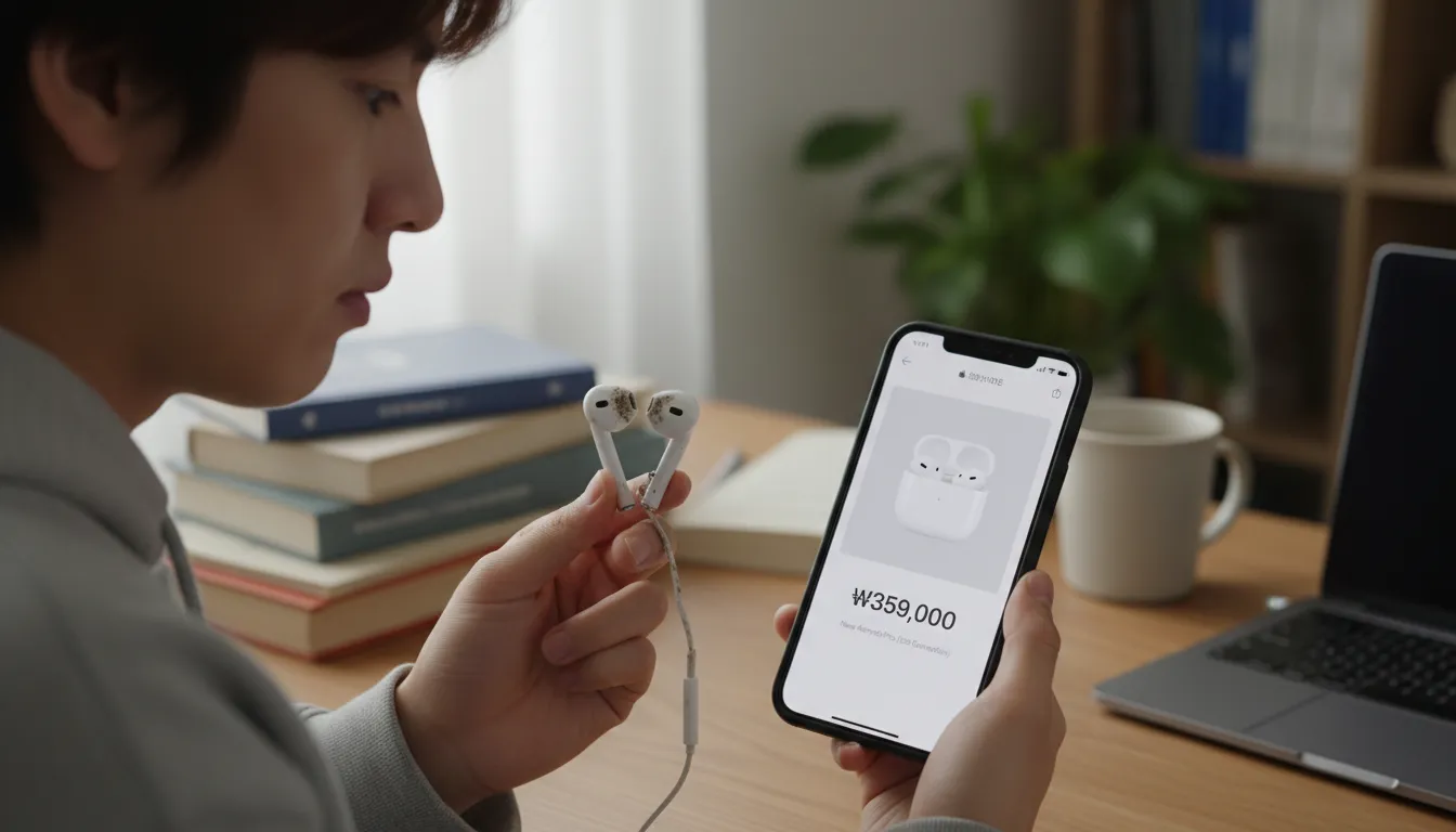 에어팟 배터리 교체 비용, 새 제품 구매와 비교하기