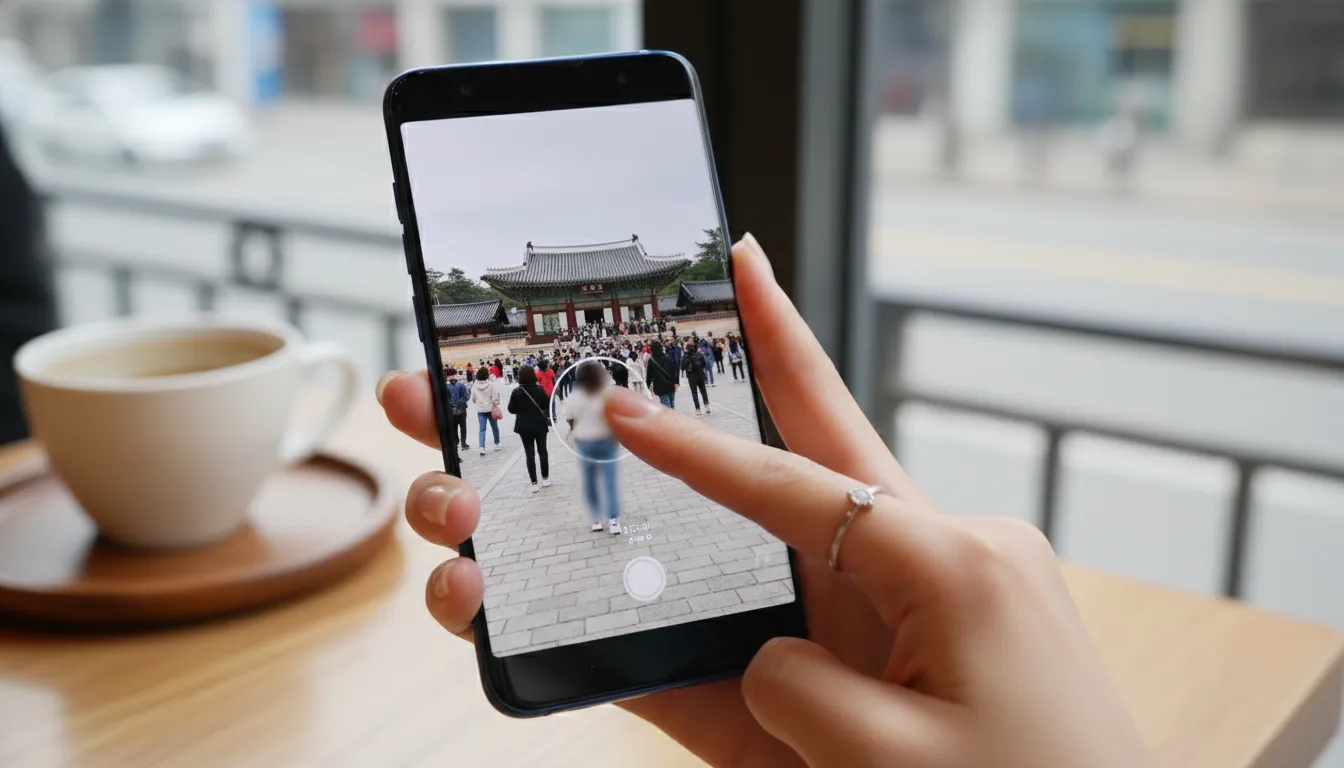 원치 않는 피사체를 감쪽같이, 갤럭시 AI 지우개