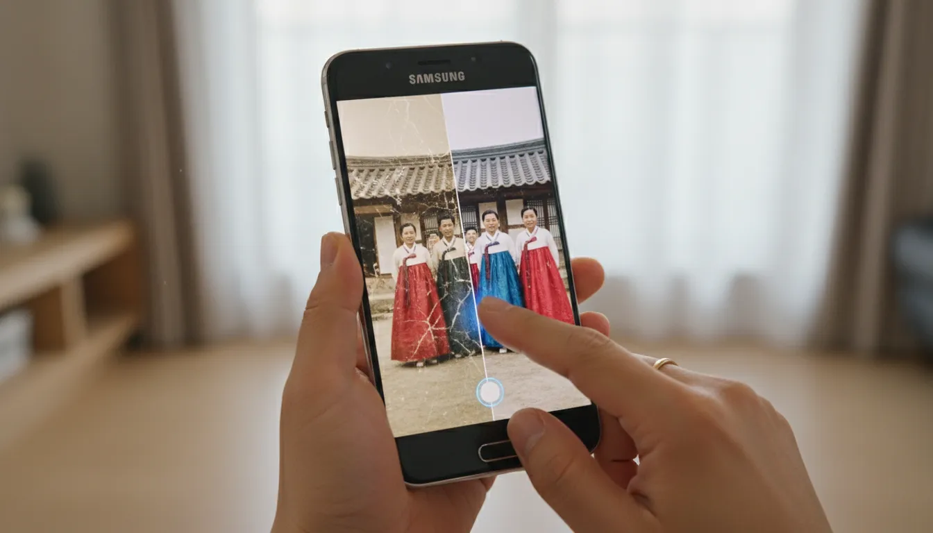 흐릿한 사진도 선명하게, AI 사진 리마스터