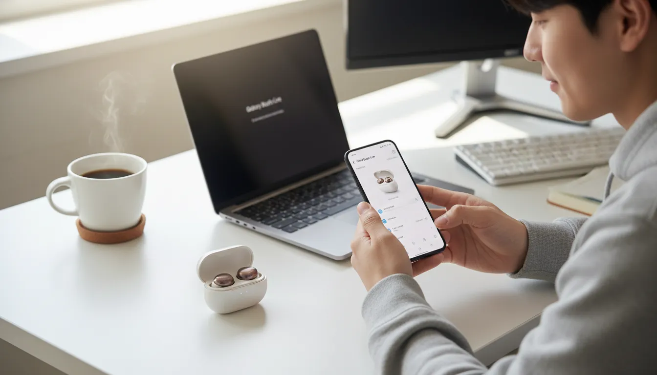 삼성 갤럭시버즈 라이브 연결 페어링 안됨 해결 1