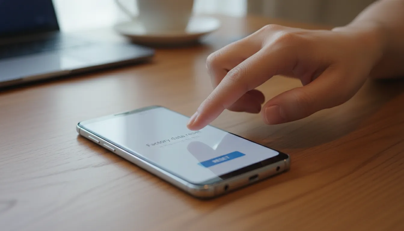 3단계: 삼성 핸드폰 초기화, 단계별 완벽 가이드