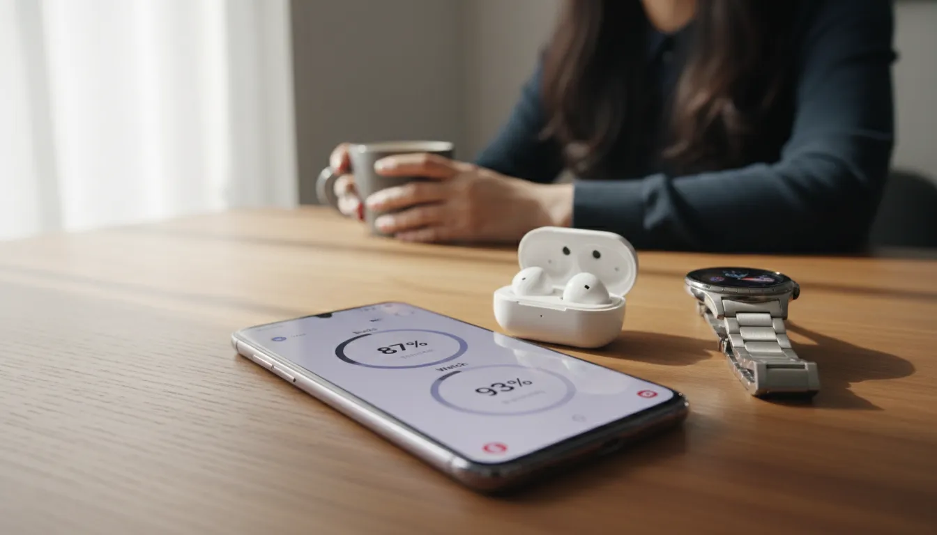 배터리 위젯 200% 활용 꿀팁