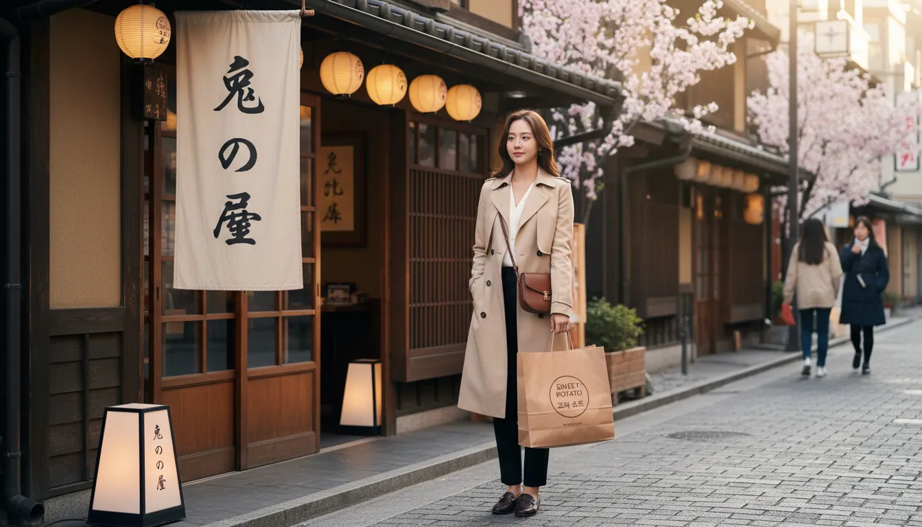 후쿠오카 이모야킨지로 고구마스틱 기념품 선물 추천 (현지후기)