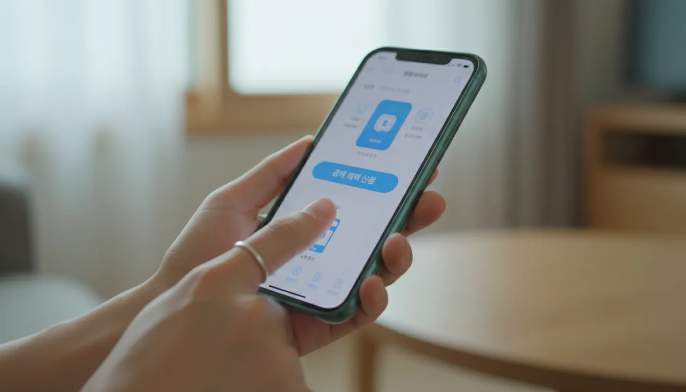 모든 혜택의 시작, 삼성닷컴 앱 신청 절차