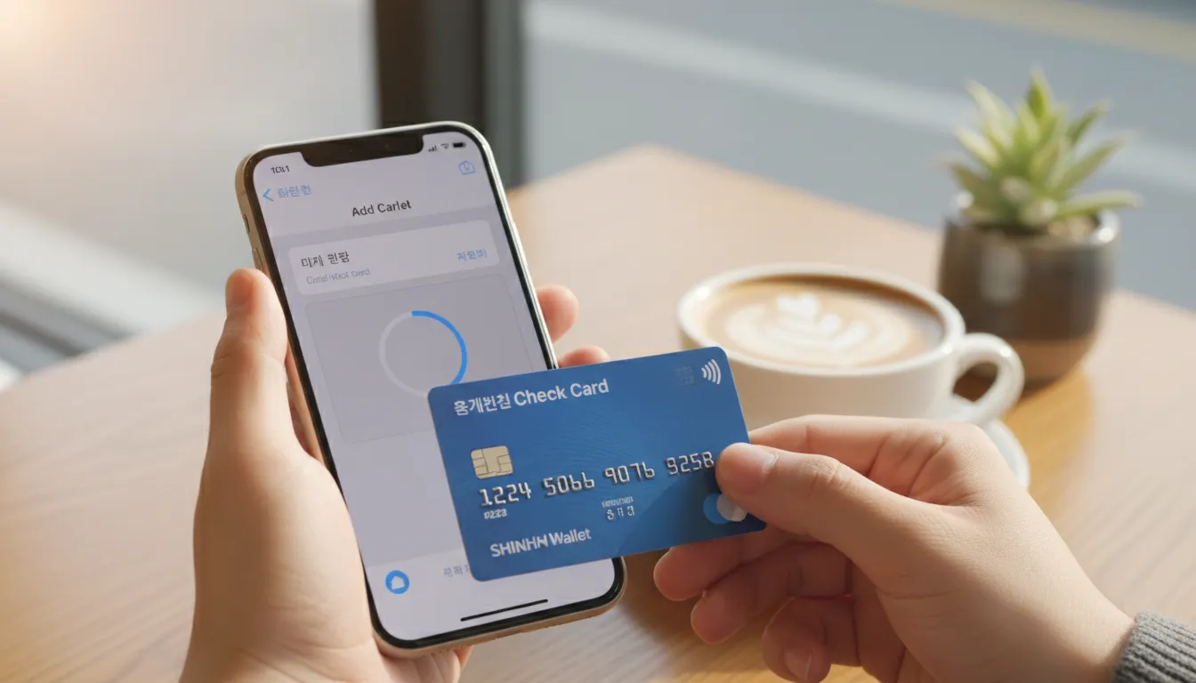 아이폰에 쏙! 신한카드 애플페이 체크카드 등록 방법