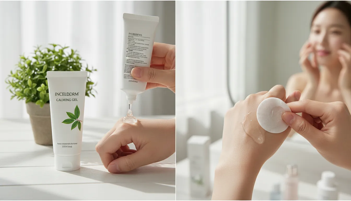 인셀덤 카밍젤 후기 솔직 리뷰 피부 변화 부작용