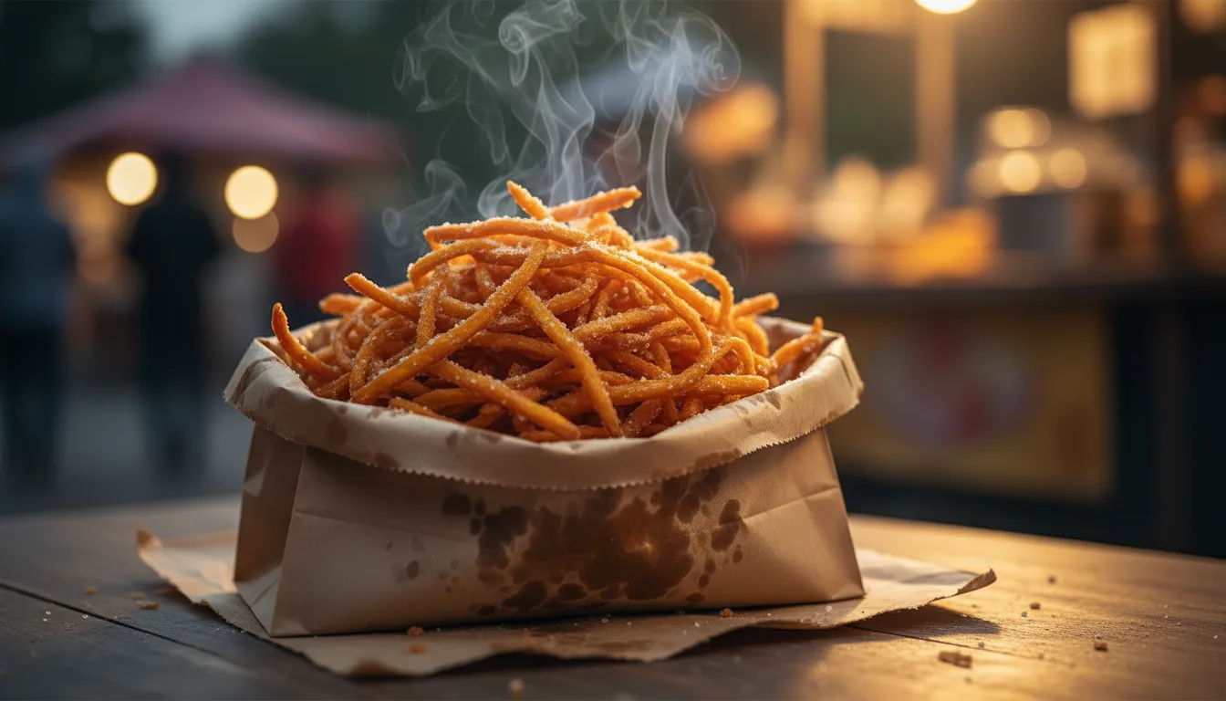 갓 튀겨낸 바삭함의 정수, 이모야킨지로 대표 메뉴