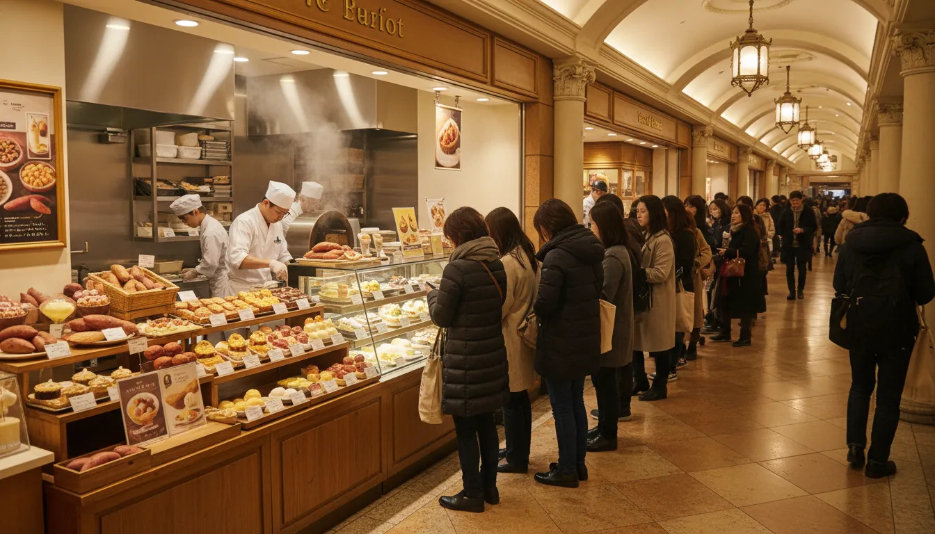 후쿠오카 텐진 지하상가, 이모야킨지로 찾아가는 법