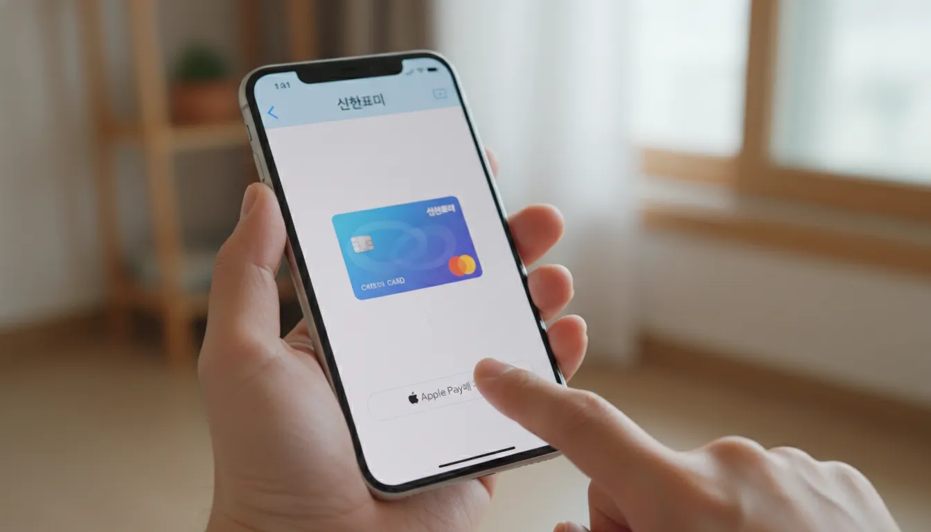 신한 SOL페이 앱을 이용한 초간편 카드 추가 방법