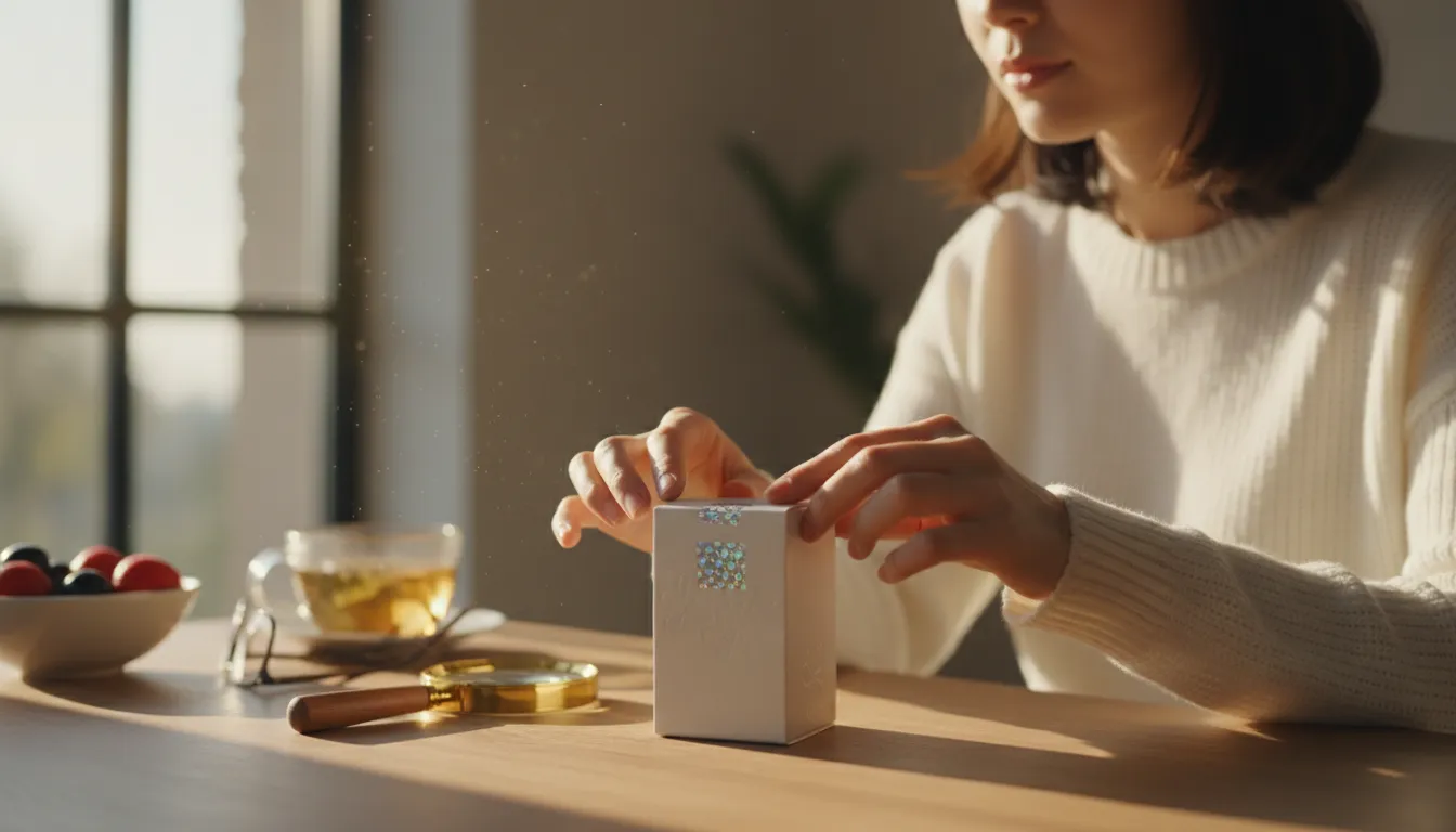 가품 걱정 끝! 인셀덤 카밍젤 정품 확인 방법