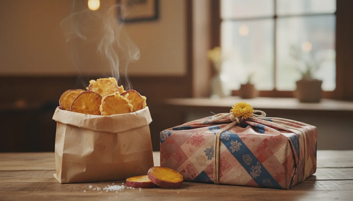 이모야킨지로 유통기한, 얼마나 될까요? (갓 튀긴 vs 포장)