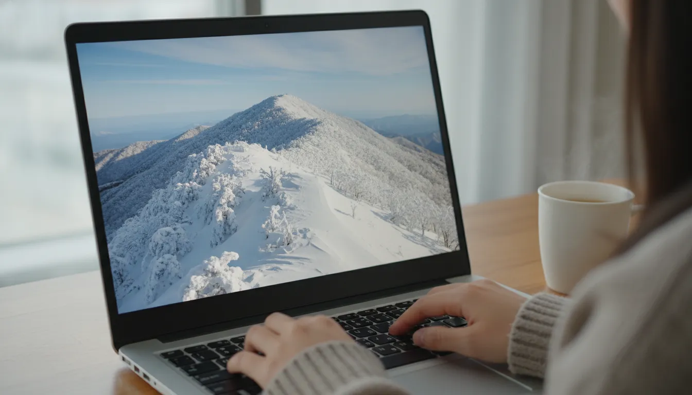 태백산 CCTV, 어디서 어떻게 보나요?