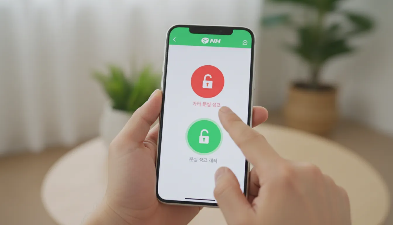 분실 신고 해제 및 카드 재발급 절차 안내