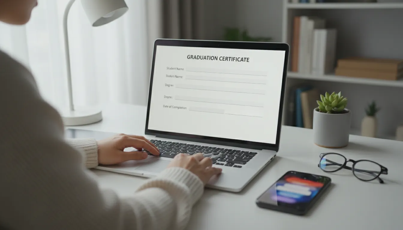 발급받은 졸업증명서 파일, 안전하게 보관하는 팁