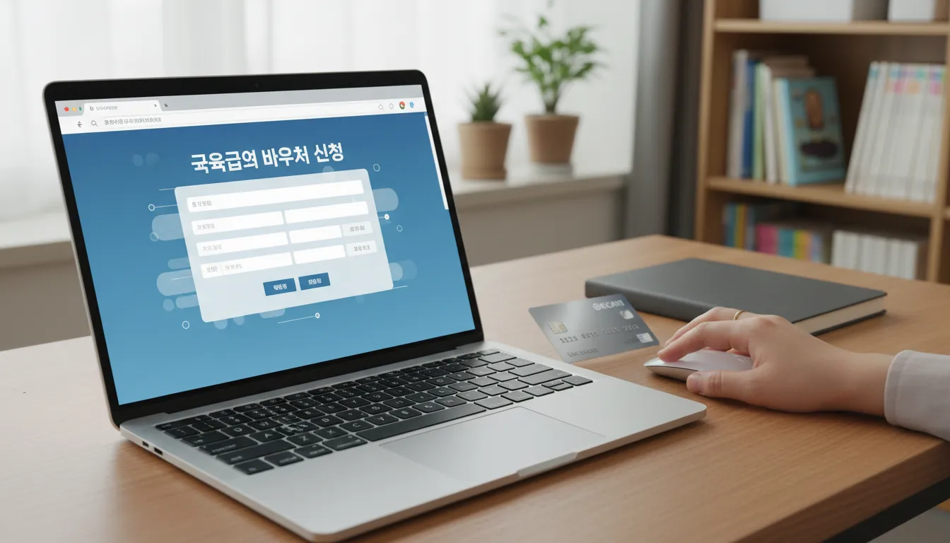 바우처 신청부터 배정까지의 과정