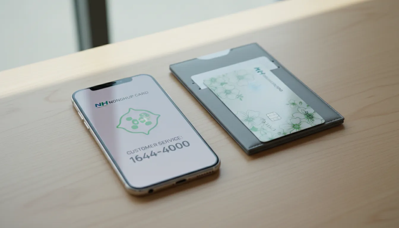 농협카드 고객센터 전화번호 총정리: 상황별 맞춤 연락처