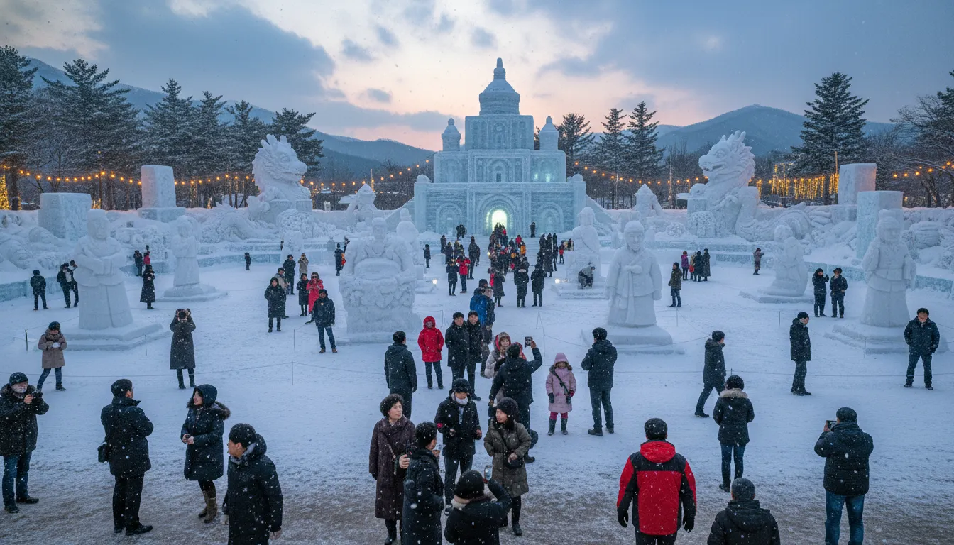 환상의 눈꽃 축제, 태백산 방문 최적의 시기