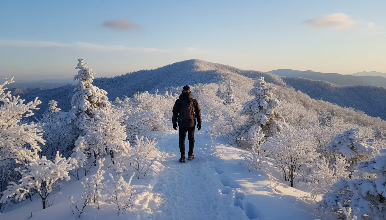 안전이 우선! 태백산 눈꽃 산행 코스 및 필수 준비물
