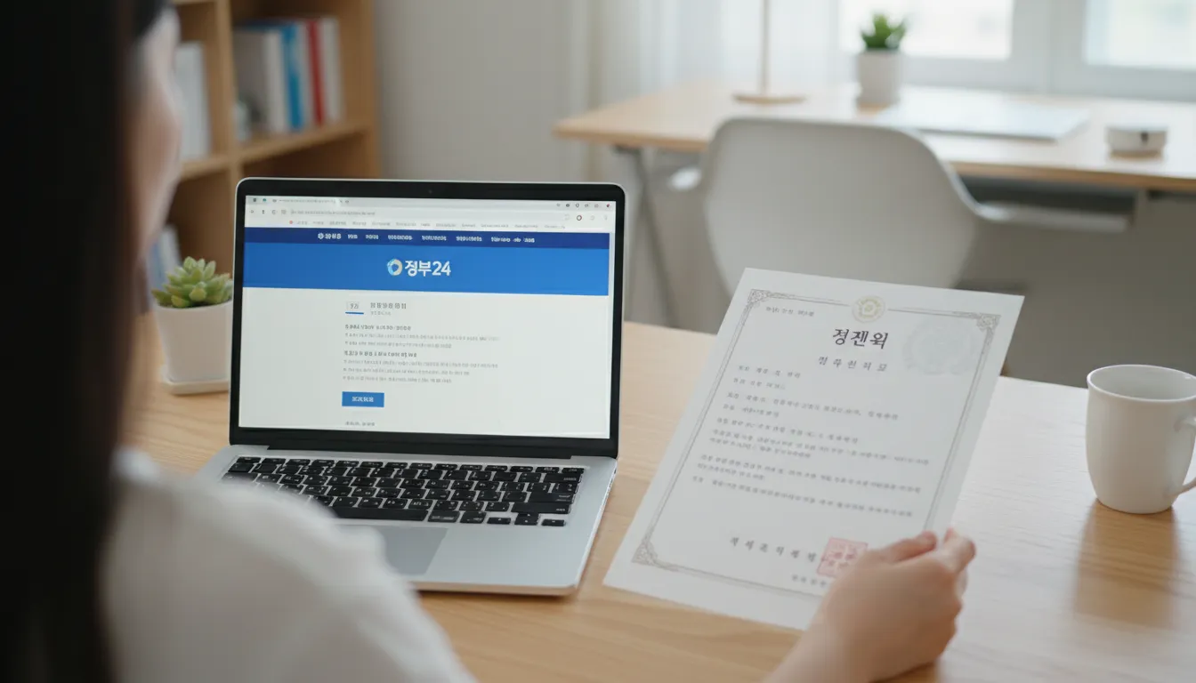 정부24: 가장 대표적인 무료 발급 창구