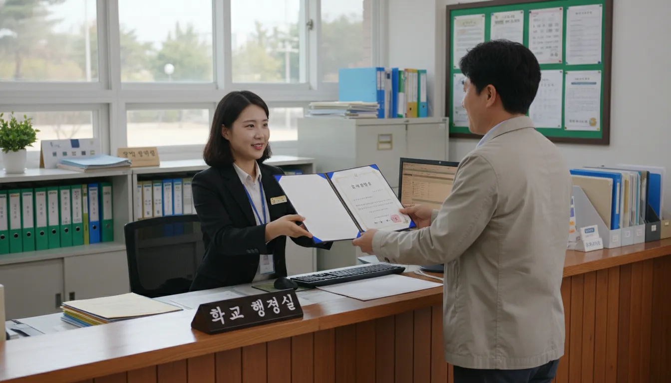 가장 빠른 해결책: 직접 방문 발급