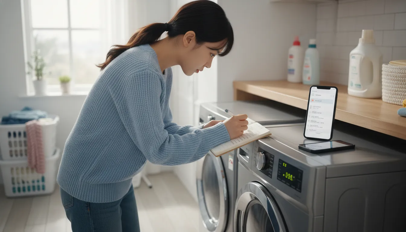 효율적인 삼성 세탁기 AS 신청 전 필수 확인 사항