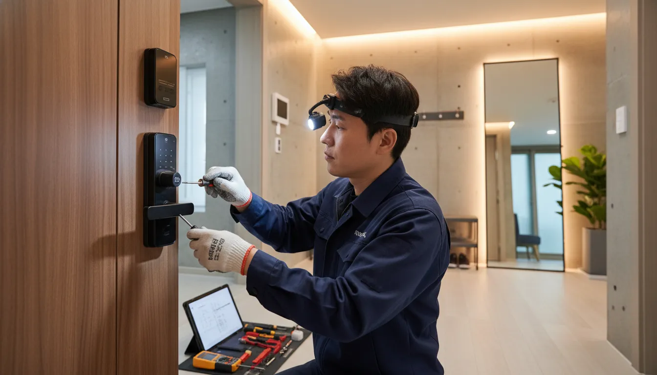 삼성도어락 서비스 관련 자주 묻는 질문(FAQ)