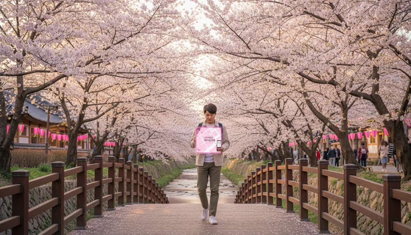 전국 주요 벚꽃 명소별 특화 정보 활용