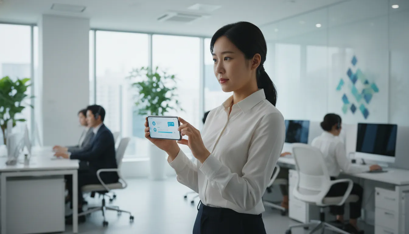 디지털 창구 활용과 오프라인 고객플라자 방문 안내