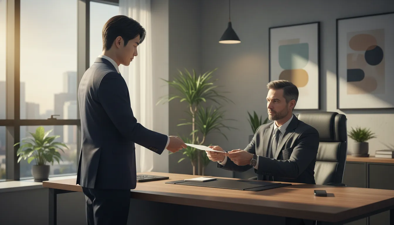 예의를 갖춘 퇴사 의사 전달과 마무리 팁