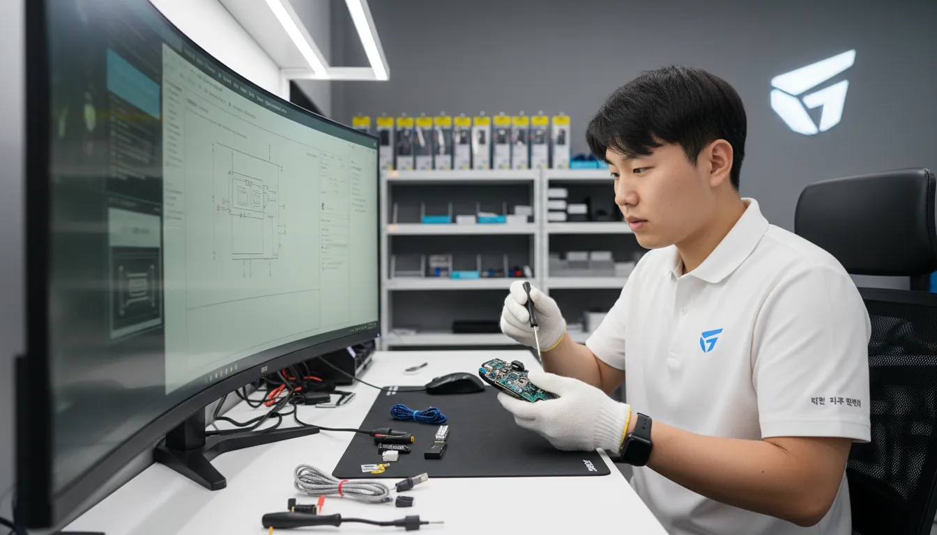 방문 및 택배 접수 절차와 제품 교환 가이드