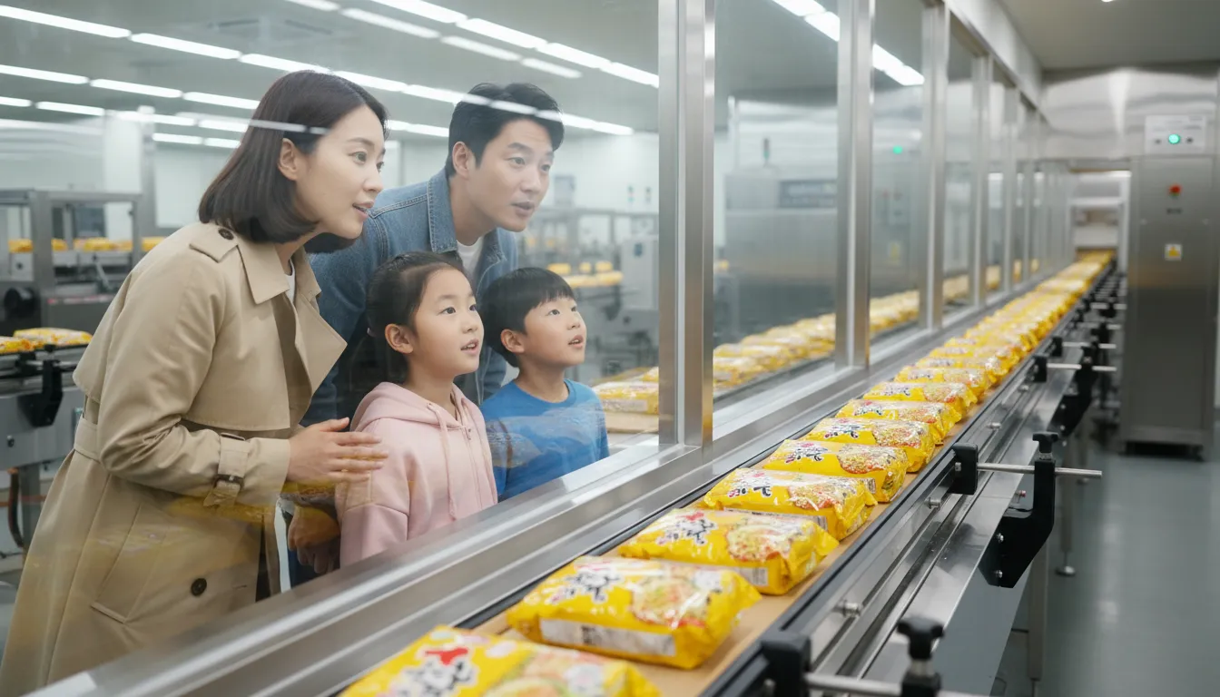 삼양라면 공장 견학 신청 방법 및 생산 공정 안내 1