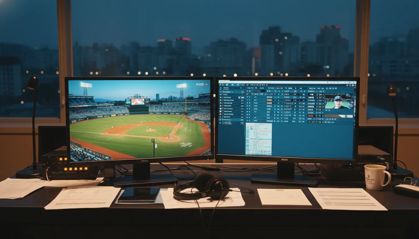 방송사별 해설진 구성 및 관전 포인트