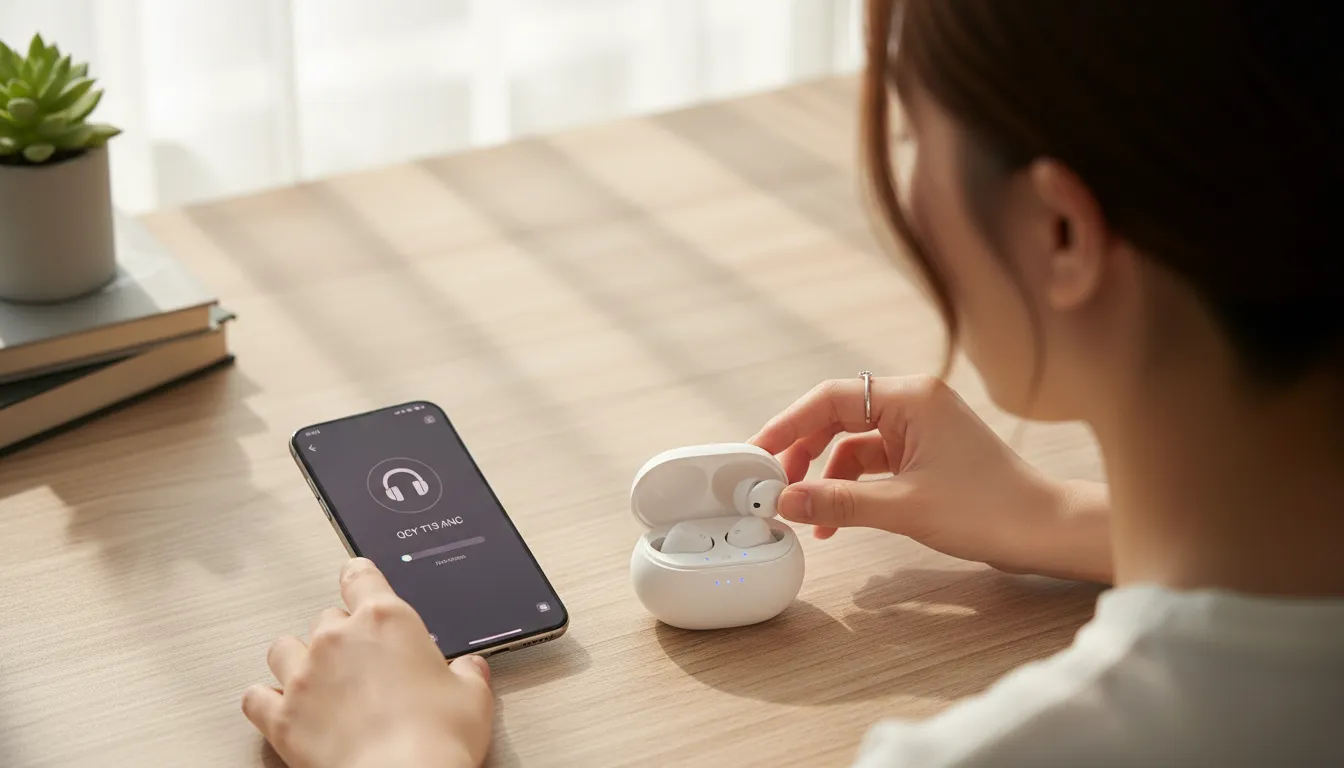 새로운 시작: QCY 이어폰 페어링 연결방법 (스마트폰 & PC)