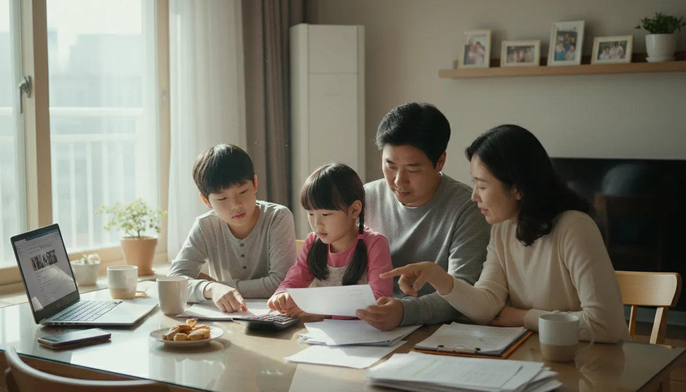 소득 하위 70% 금액 기준 조회 가구원수별 건강보험료 산정 방식 1